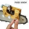 Universal Portable Chainsaw  Sharpener Chain Sharpening Jig Easy To Use Chainsaw Sharpening Outdoor Electric Saws Gardening 3.9 X 1.8 X 2.6in