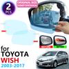 For Toyota 10 20 AE10 AE20 2003~2017 Full Cover Rearview Mirror Anti-Fog Rainproof Anti Fog Film Accessories 2009 2010 2016