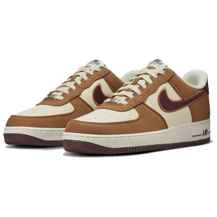 New Nike Air Force 1 Low '07 LV8 Notebook Doodle Pack Light British Tan FQ8713-200