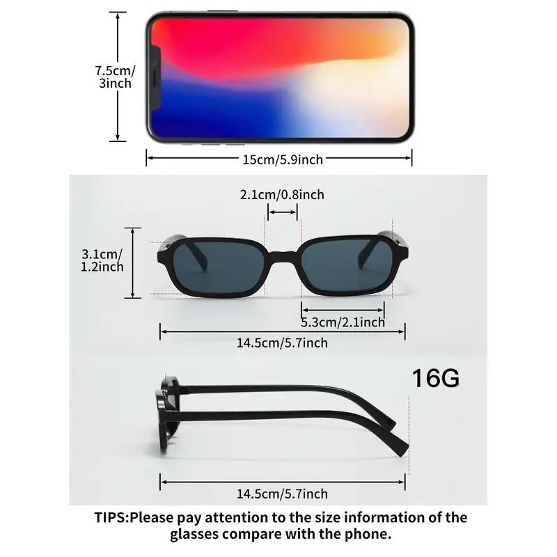 8Pcs European and American Retro Fashion Small Oval Frame Sunglasses for Both Men and Women, Stylish and Versatile