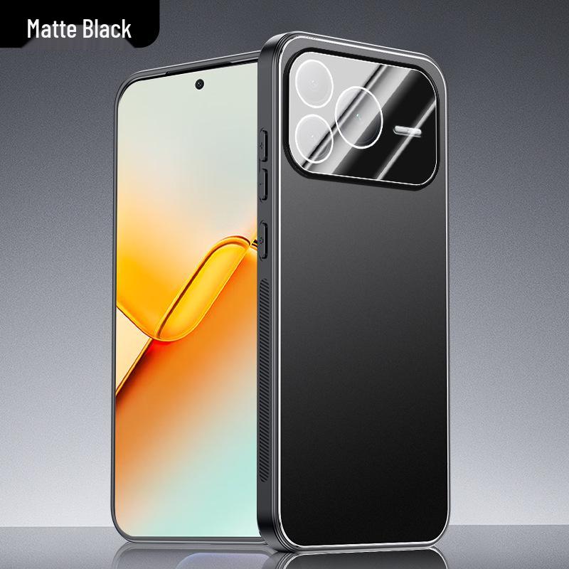 Honor Power2 Phone Case: Matte Metal Back with Lens Protector for Full Coverage Drop Protection. Honor Power