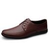 Men's Shoes Leather Formal Shoes for Men Oxfords Male Wedding Party Office Business Shoe