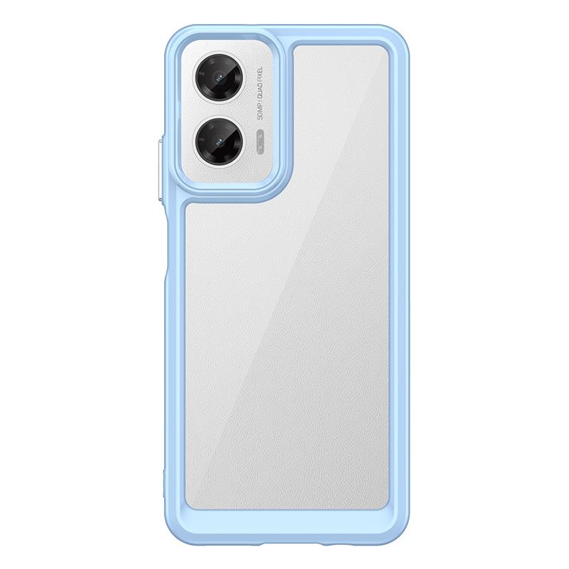 For Motorola Moto G35 Case Cover Moto G35 Capas Phone Bumper Back Shockproof Transparent Colour Clear For Fundas Moto G35 G 35