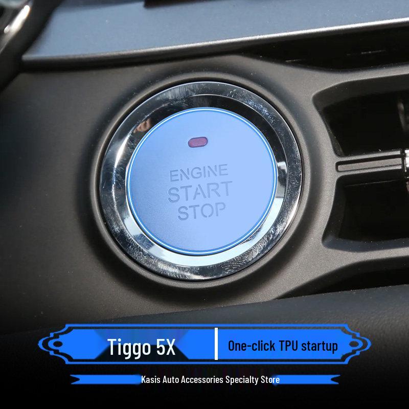 Chery Tiggo 5X (2020-2025) Dashboard Protective Film & Console Sticker