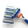 For Men Face Care or Mache 5 New 4Pcs Shaving 5 Layers Razor Blades Compatible for Gillettee Fusione