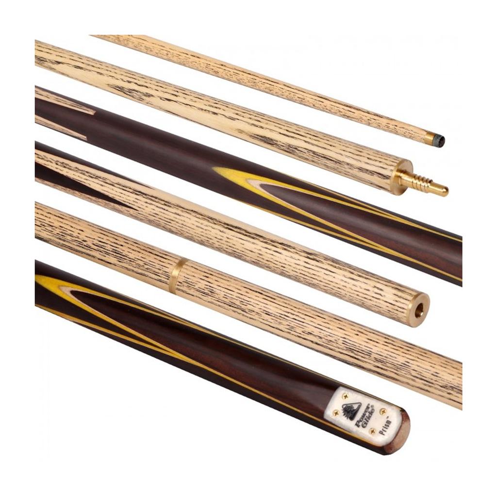 PowerGlide Leather Prism 2 Piece Snooker Cue