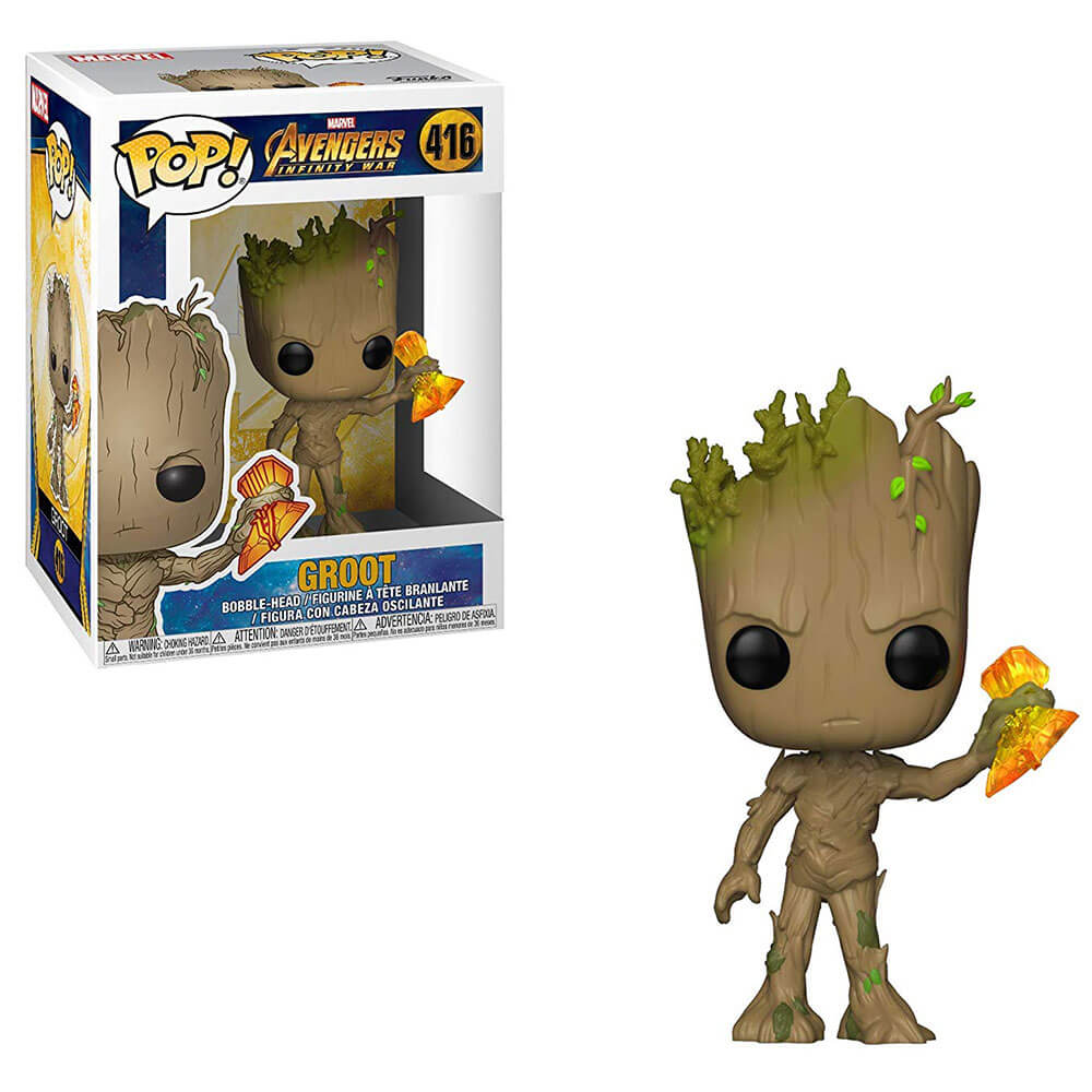 

Мстители 3 Война Бесконечности Грут с Stormbreaker Pop! Винил
