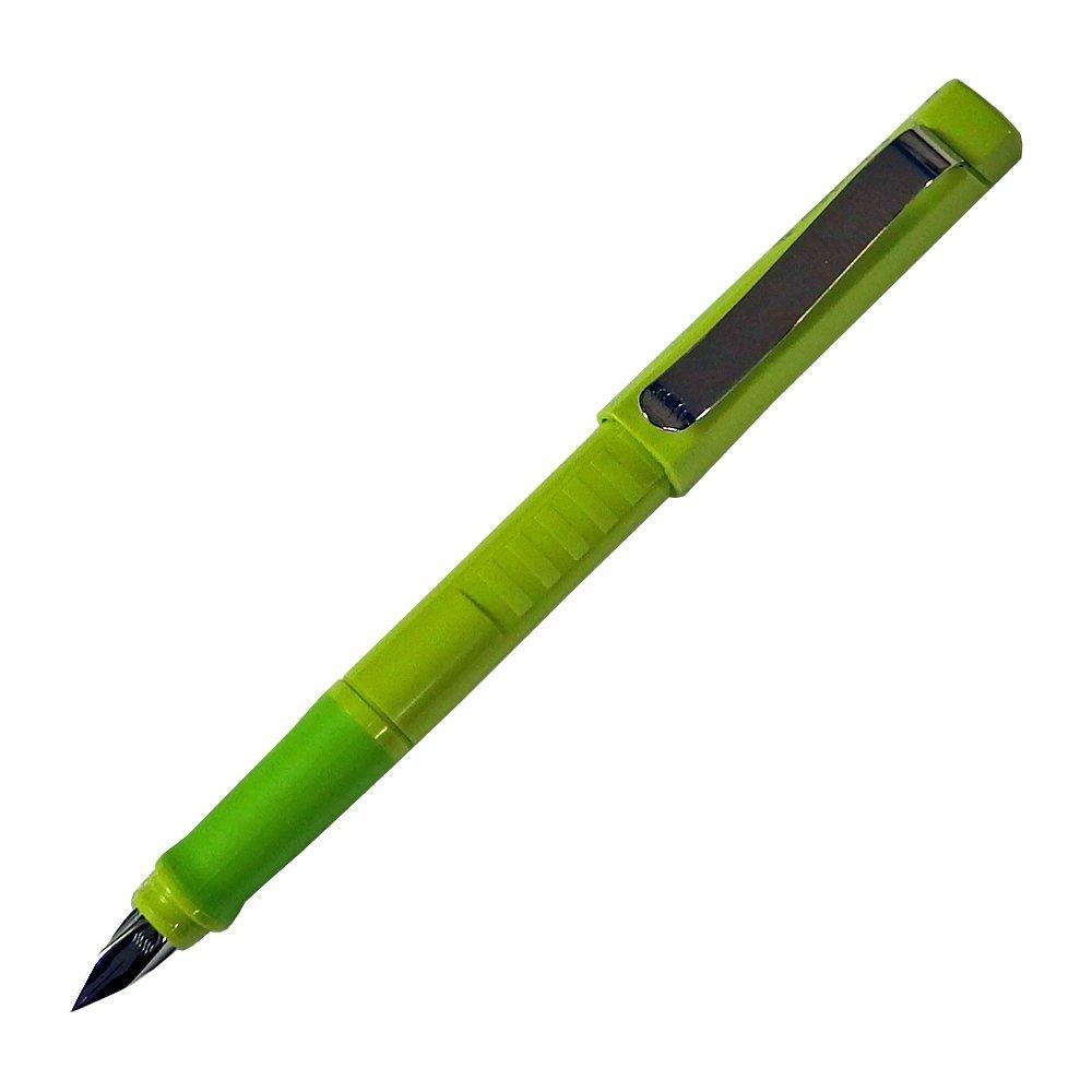 

Schneider Base Fountain Nib EF Cartridge Type Pen, Size (Extra Fine), (Green Apple)
