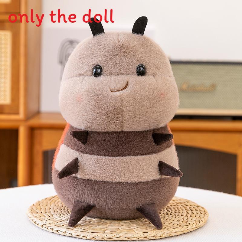 

Cute Bee And Ladybug Plush Toys Soft Stuffed Animals Gift For Children Ladybug,25cm