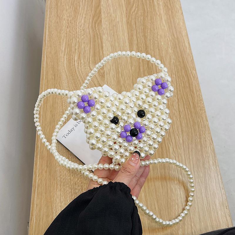 Charming Pink Blue And Purple Kids Crossbody Bag With Fun Animal Design For Everyday Use фиолетовый