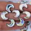 15mm Moon-Shaped Acrylic Flat Bottom Rhinestones for DIY Crafts, Clothing, and Jewelry Accessories