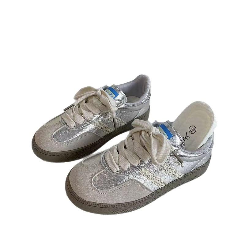 Retro Nische Damen Sommer neue kleine weiße Schuhe vielseitig atmungsaktiv lässige Board-Schuhe