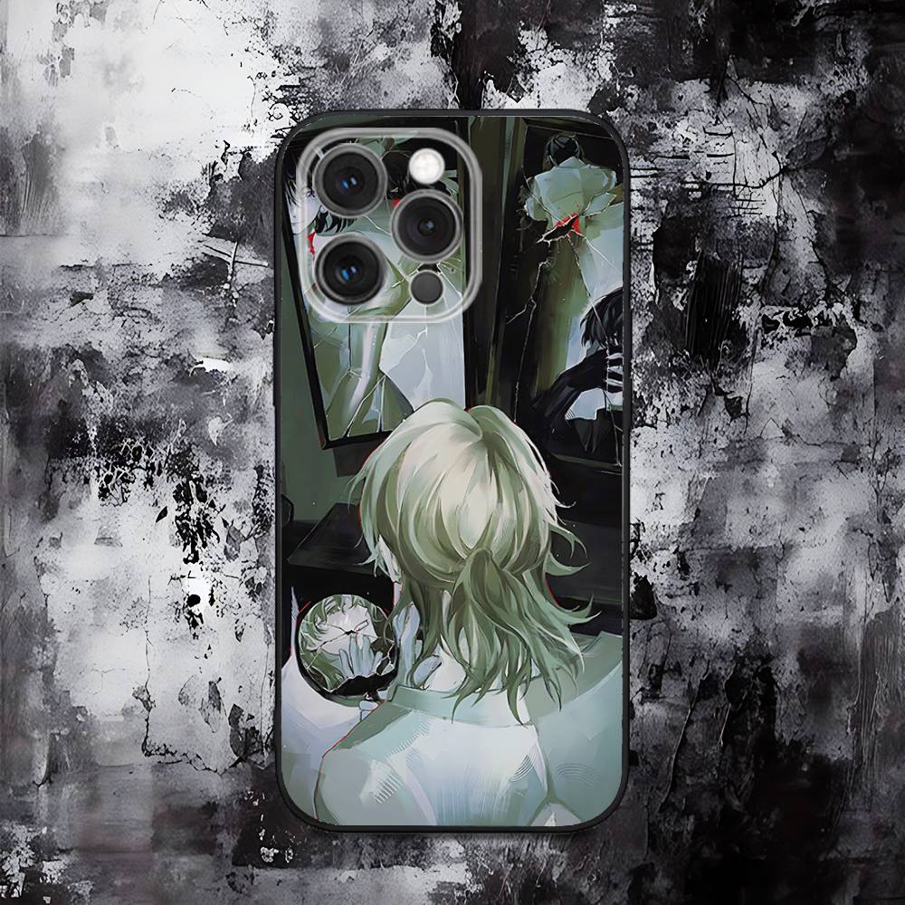 Alien Stage SUA MIZI Phone Case For iPhone 16,15,14,13,12,11,Pro,Max,Plus,X,XS,SE,E,Mini,Soft Silicone Black Case