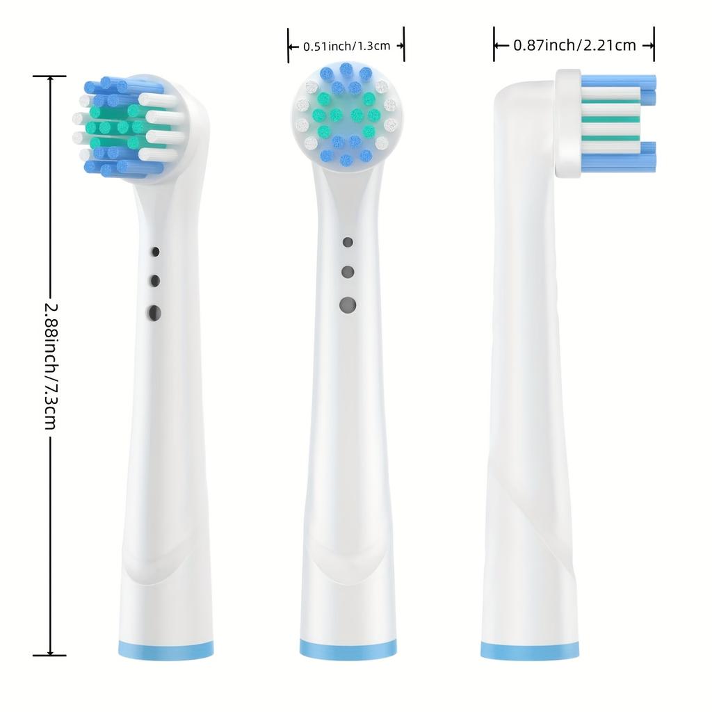 4/12/16 Stück Ersatz-Zahnbürstenköpfe Kompatibel mit Oral-B Braun Professionellen Elektrischen Zahnbürstenköpfen Bürstenköpfe