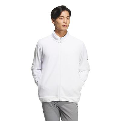 Adidas COLD Fabric Mix Size .RDY Full-Zip Jacket, White, J/M