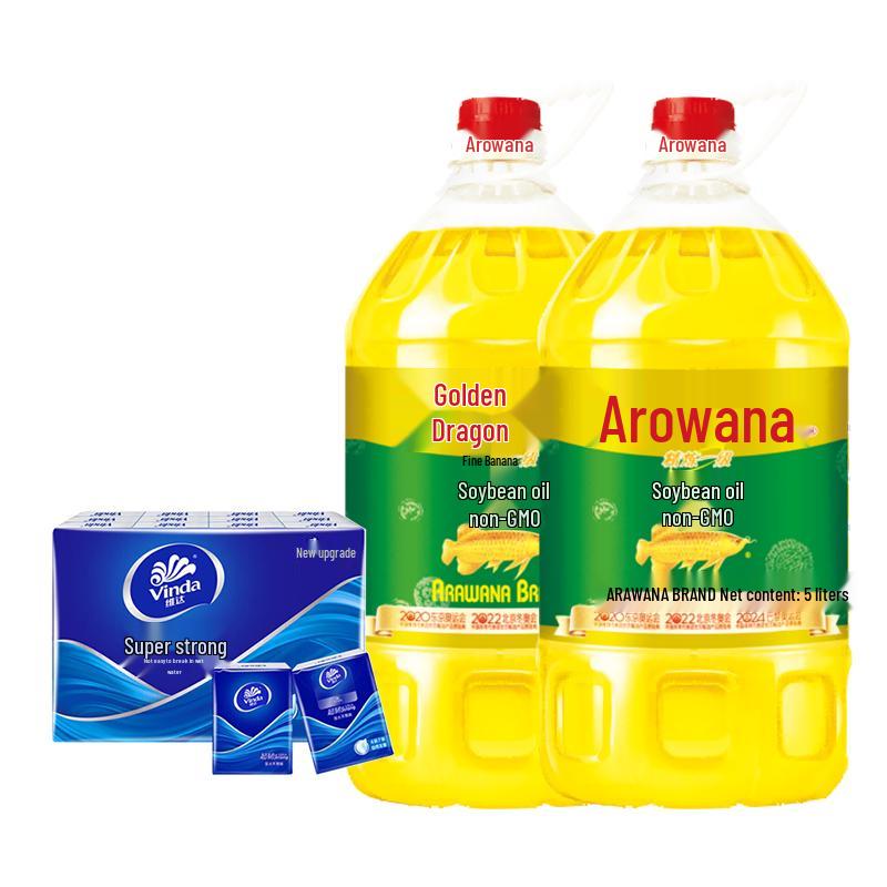 Vinda Tissues & Arowana Soybean Oil Bundle