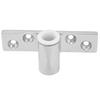 1 2in Stainless Steel Oarlock Socket Mirror Polish Finish Side Mount Rowlock Socket for Salt Water