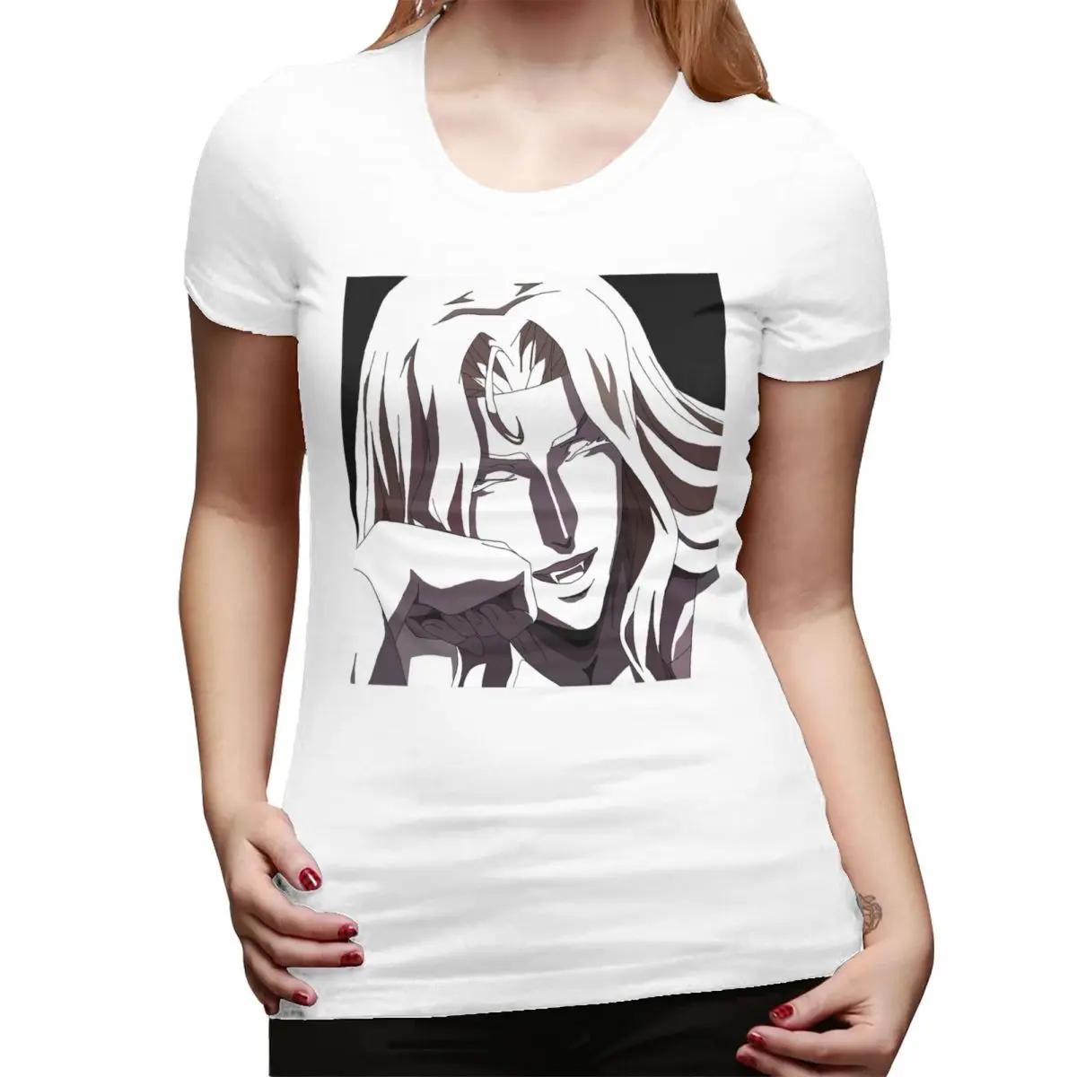

Alucard From Castlevania TShirt for Women ONeck Streetwear T Shirts Womens Tees Short Summer Clothes Tops S