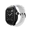 Kit di Modifica di Lusso per Apple Watch Ultra 2/Ultra 49MM Cinturino+Cassa in Acciaio Inossidabile per IWatch Serie 49mm Accessori