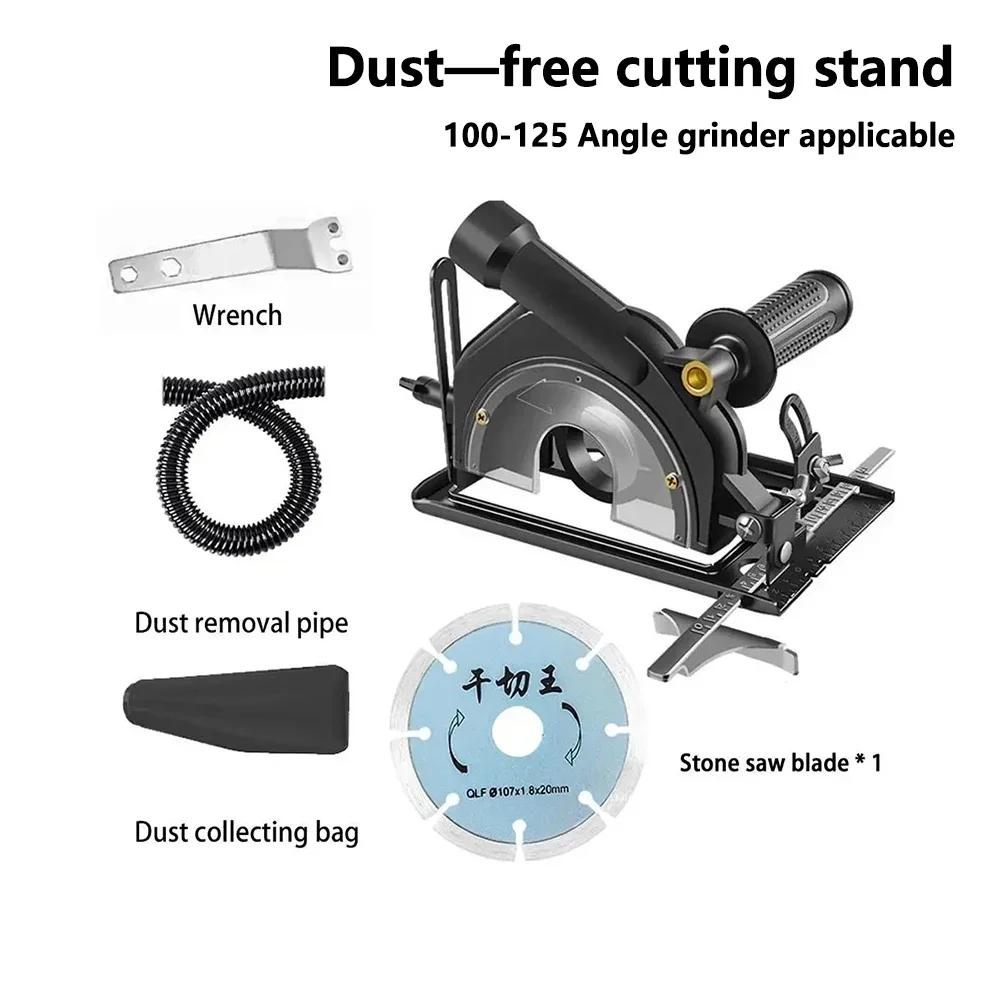 Grinder Angle Universal Bracket,Support Angle Grinder Cutting Machine Base,DIY Stand Grinder Holder,Woodworking Table Protective