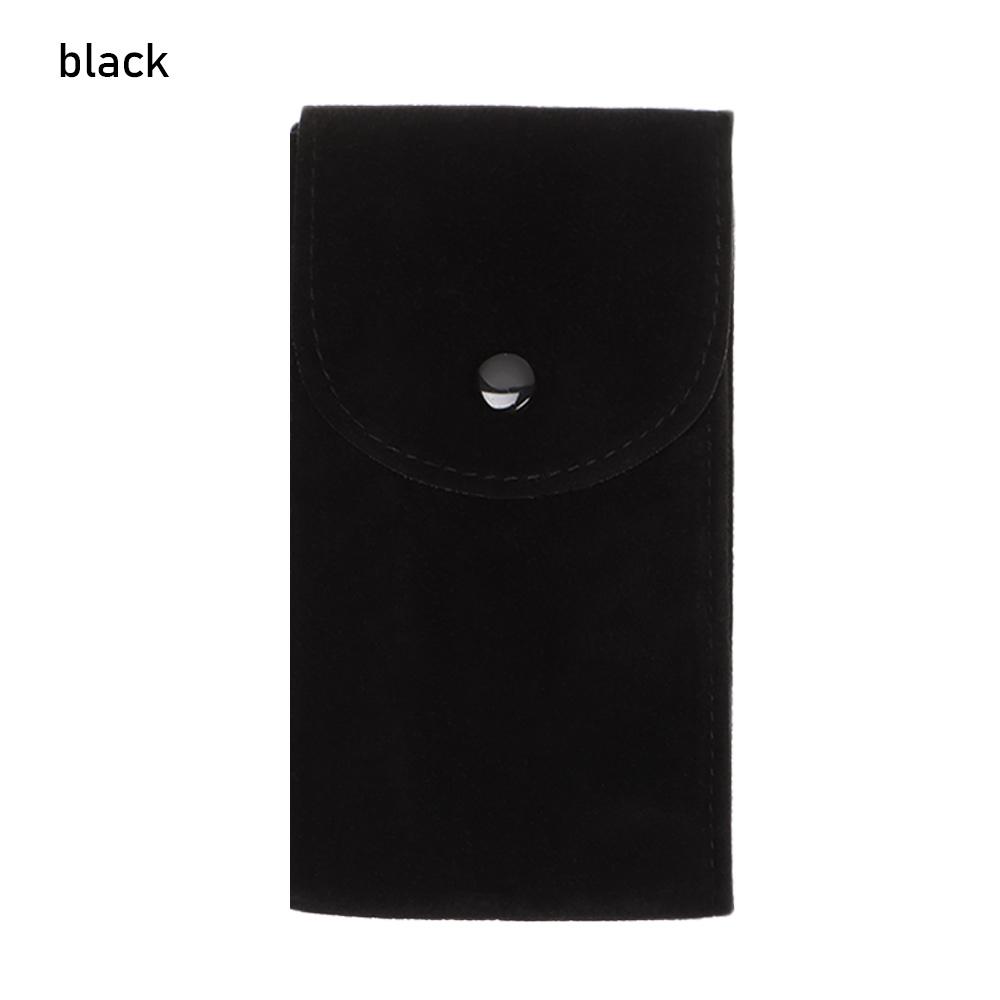 Portable Watch Bag Gift Shock-proof Press Velvet Snap Design Jewelry Box Watch Packing Pouch Storage Bag Single Watch Display