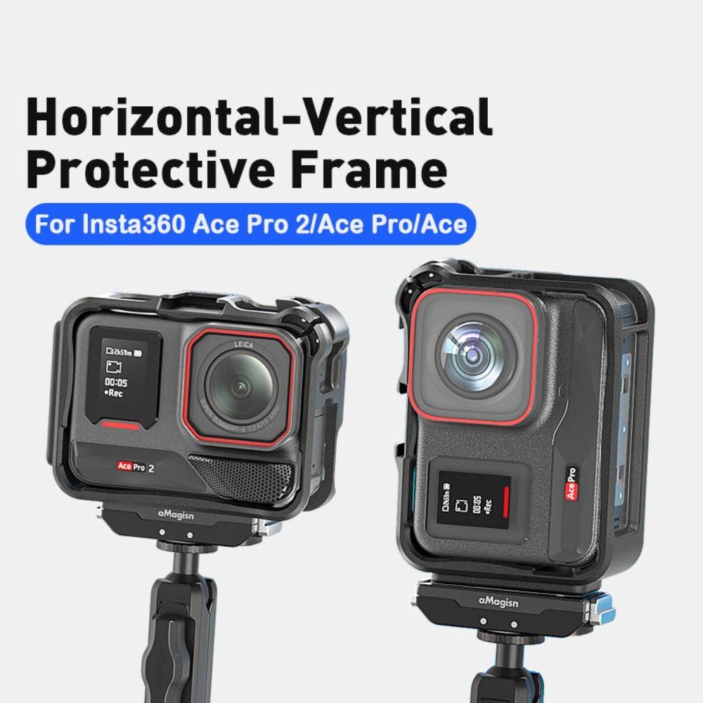 Horizontal Vertical Protective Frame for Insta360 Ace Pro 2/Ace Pro/Ace Action Camera Accessories