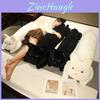 Black Cat Plush Pillow Long Body Cushion Soft Doll For Bed Snuggling And Kids Fun