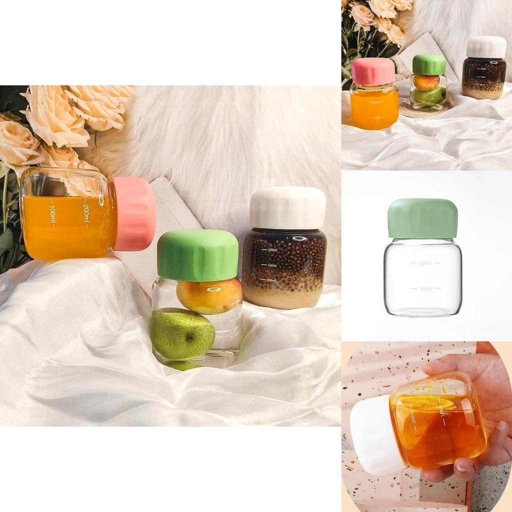 Durable And Leak-proof Mini Water Cup For Women Portable And Creative Style 300ml White Ordinary Glass