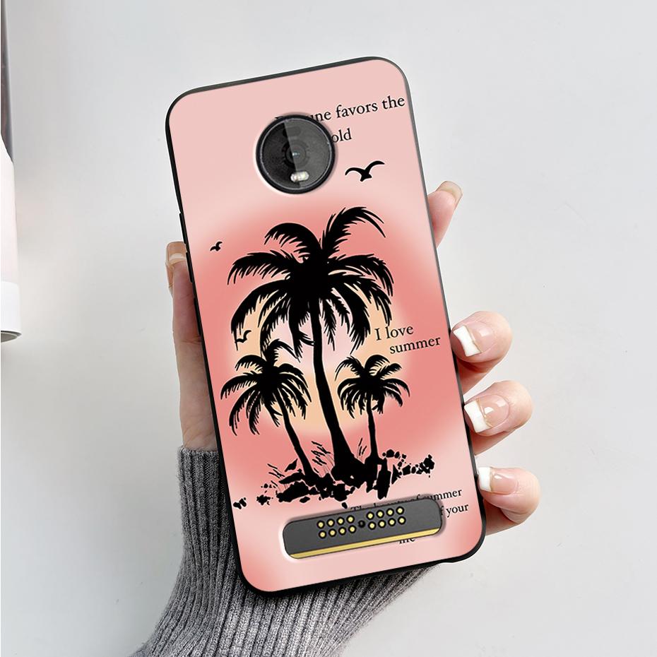 For Motorola Moto Z4 Z3 Play Case Cute Cartoon Soft Silicone TPU Cover Phone Case For Moto Z3 Z4 Play MotoZ4 Z4Play Z3Play Funda