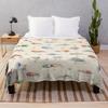 Fishing Lures Throw Blanket