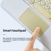 Bluetooth Wireless Keyboard for iPad iPhone Tablet Laptop with Touch Control Magnetic Smart Keyboard