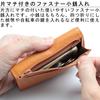Leather Craftsman Dualline Men's Tri-Fold Leather Key Case with Coin Purse, 5-Ring Key Case, DU024 BR (Cafe Brown), Made with Genuine Tochigi Leather