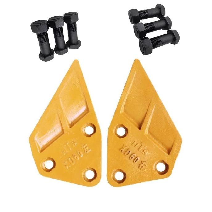 Bucket Side Cutter for XCMG XE55 XE60 Side Cutter Bucket Sides Cut Blade Sides Teeth Edge Cutter Screw