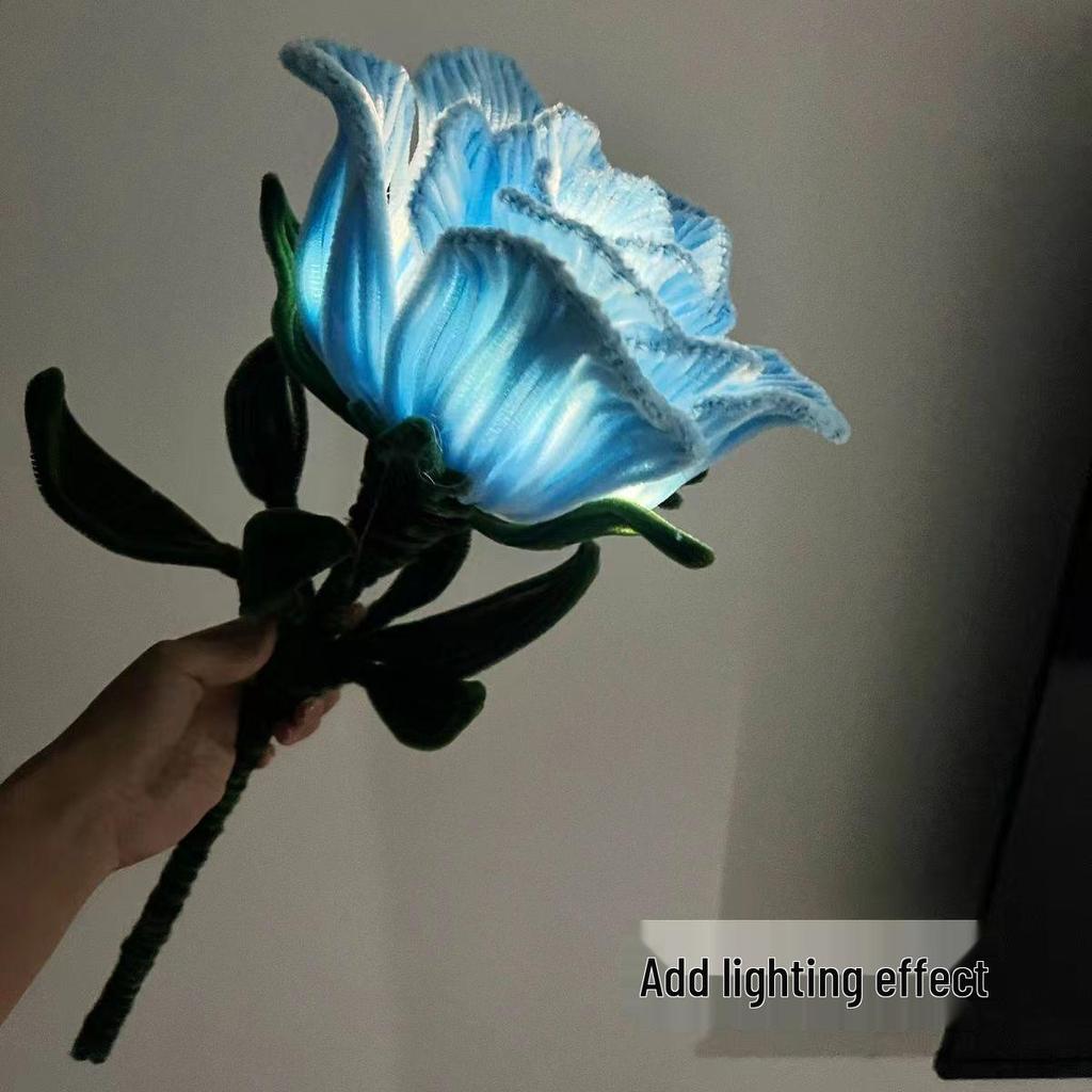 DIY Lotus Rose Lantern Kit - New Year Festival Twist Sticks & School Flower Palace Lanterns