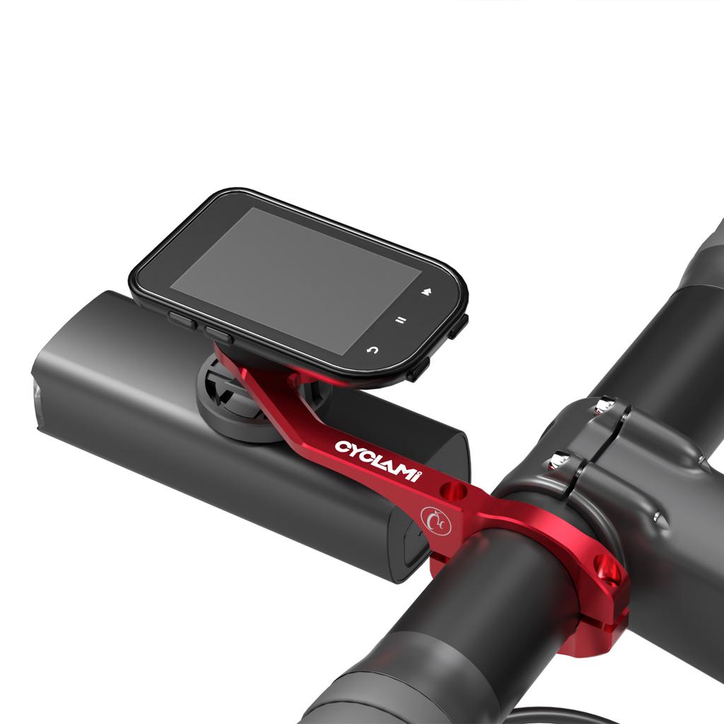 CYCLAMI S5 Aluminium Alloy Double-sided Bike Computer Mount MTB Road GPS Headlight Holder Bracke For GARMIN XOSS IGPSPORT Coospo