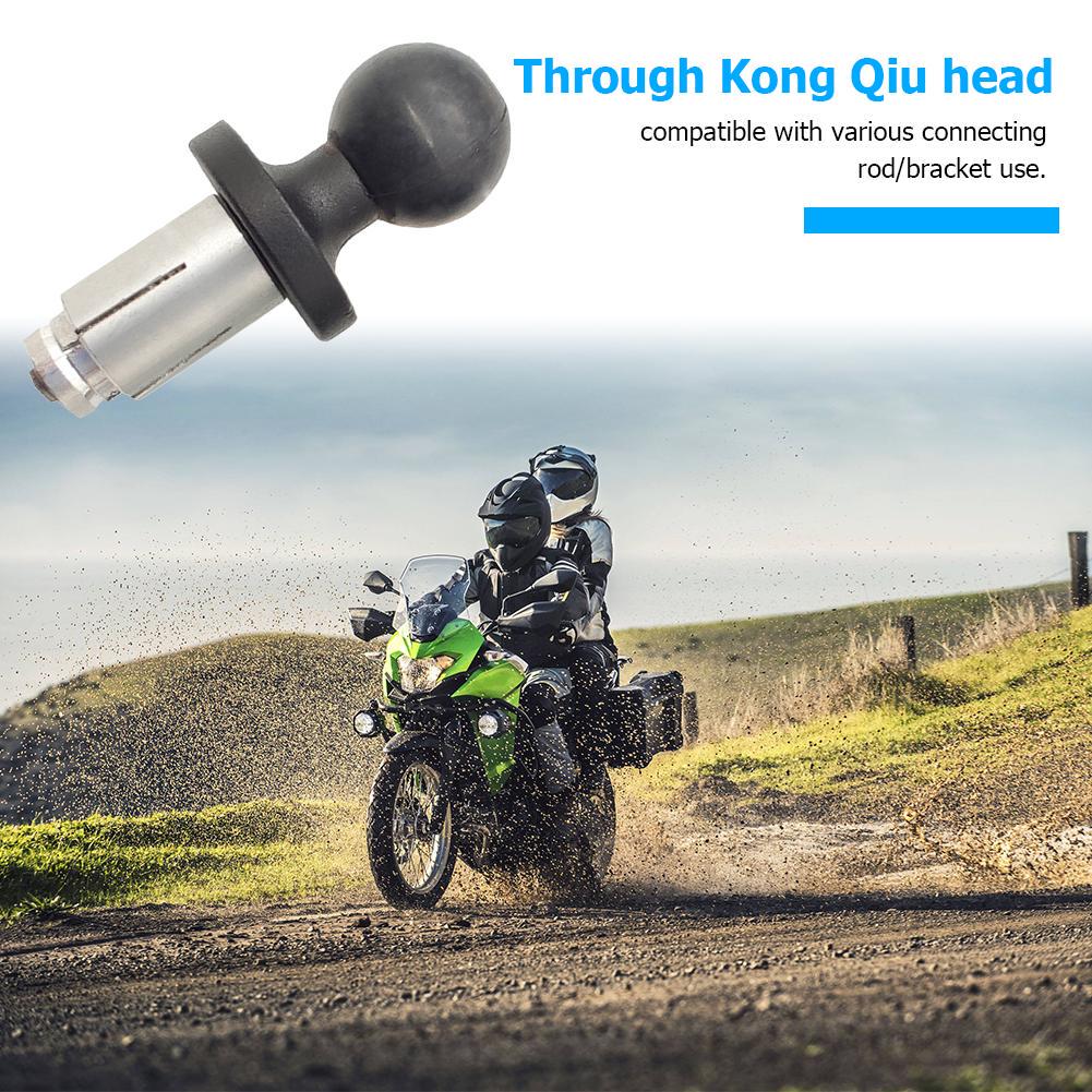 Aluminum Motorcycle Bike Mount Fork Stem Base w// Ball Head for RAM Mount Parts