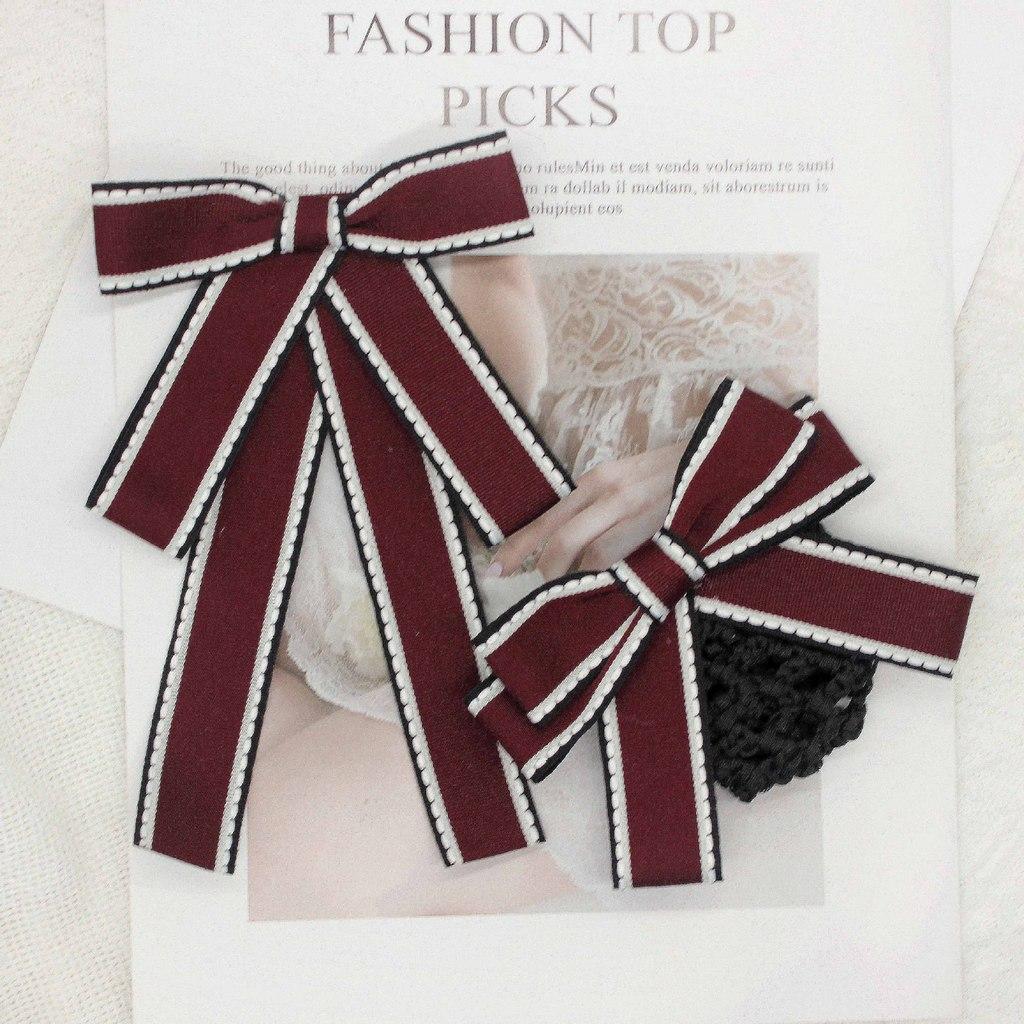 Womens Business Tie Clip With Striped Pattern And Rhinestone Accents For Work
