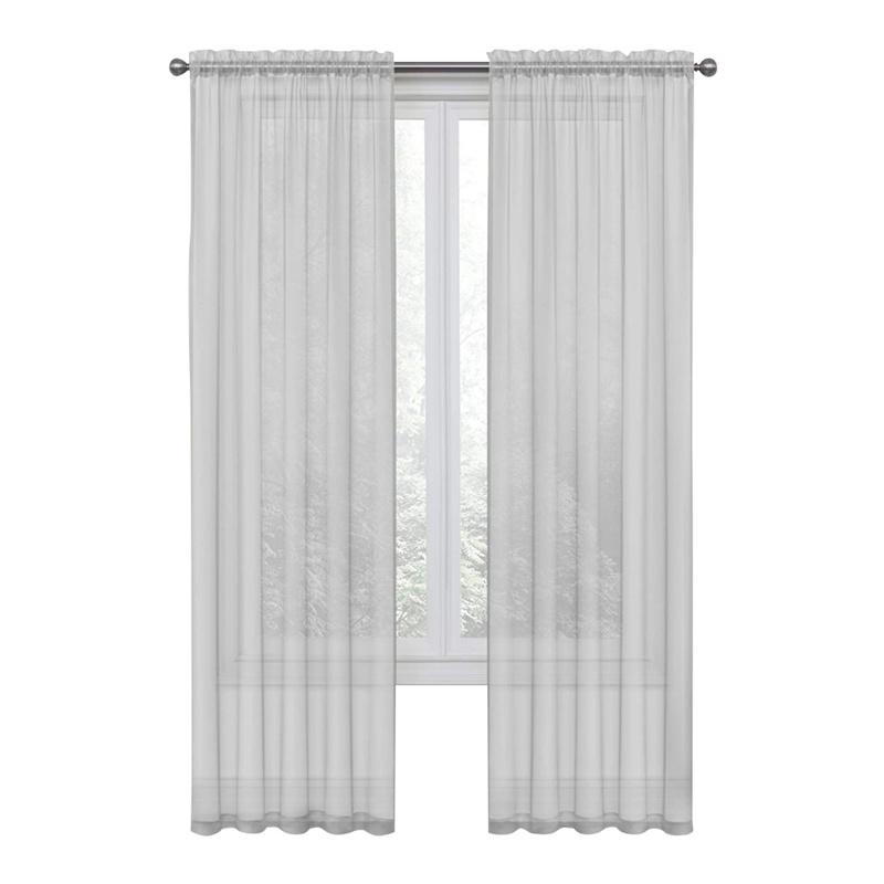 Kitchen Tulle Curtains Translucidus Home Window Decoration White Sheer Voile Curtains for Living Room Tulle Sheer Window Curtain