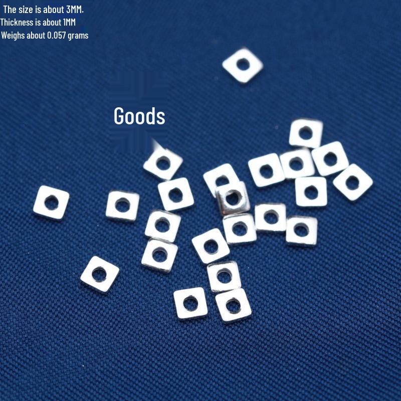 Sterling Silver Triangle & Square Fragments - DIY Handmade Accessories Parts