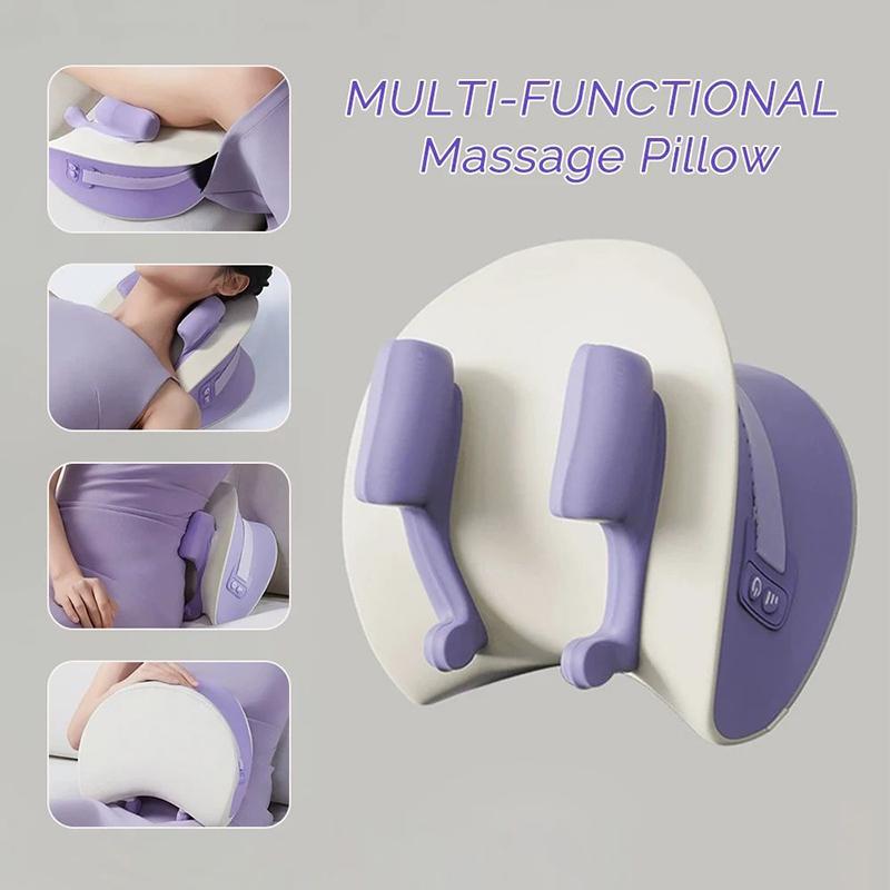2026 NEW Neck Cervical Massage Pillow Rechargeable 6D Ergonomic Neck and Shoulder Massager Knead Waist Leg Trapezius Massage