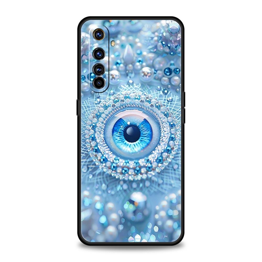 Fashion Eyelashes Eyes Case For Realme C67 C63 C55 C53 C35 C25 C21 GT 2 3 5 6 10 11 12 13 Pro Plus 5G Soft TPU Phone Cover Capas