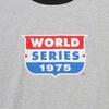New Era Chicago Cubs World Series Ringer T shirT heaTher Grey 15147507