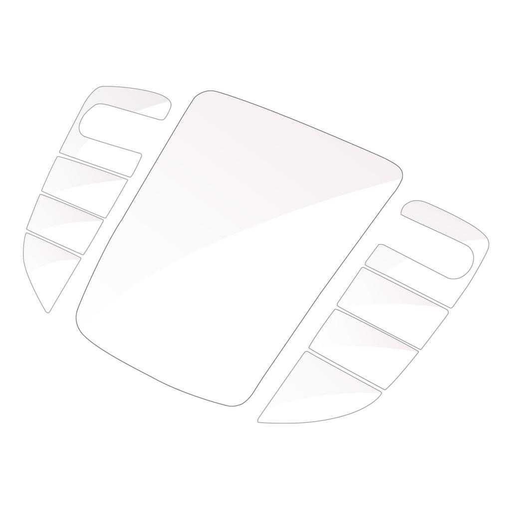 Car Center Console Mouse Button Film for W213 W205 W177 W247 TPU Protector Film Multimedia Mouse Button Protective Film