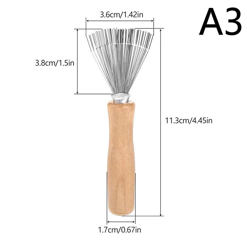 Japanese Ikebana Tool Floral Kenzan Flower Frog Brush Cleaning Brush For Flower Arrangement Cleaning Rake Cleaning Floral Needle