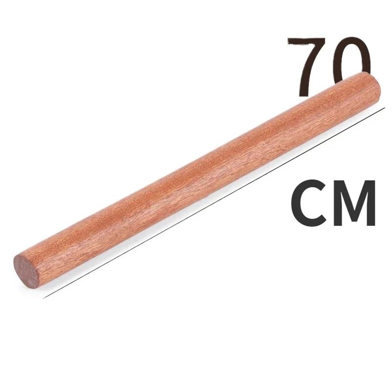 Solid Wood Rolling Pin Dumpling Skin Special Extended Household Large Rolling Pin Commercial Noodle Rolling Pin Rod Stick