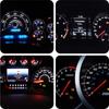 T5 74 2721 COB 1W Dashboard Instrument White LED Light Bulbs (Pack of 10)