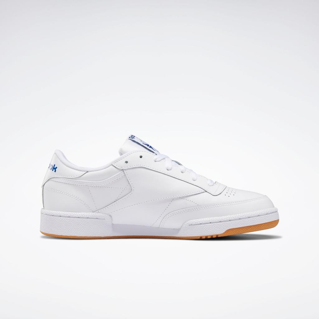 Кроссовки Reebok Club C 85 intense white/royal gum
