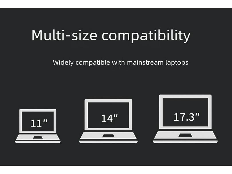 Foldable Portable Metal Laptop Stand with Enhanced Heat Dissipation