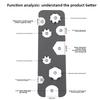 Stainless Steel Washbasin Faucet Foaming Wrench, Universal Bathroom Washbasin Water Outlet Disassembly Tool, Magic Tool