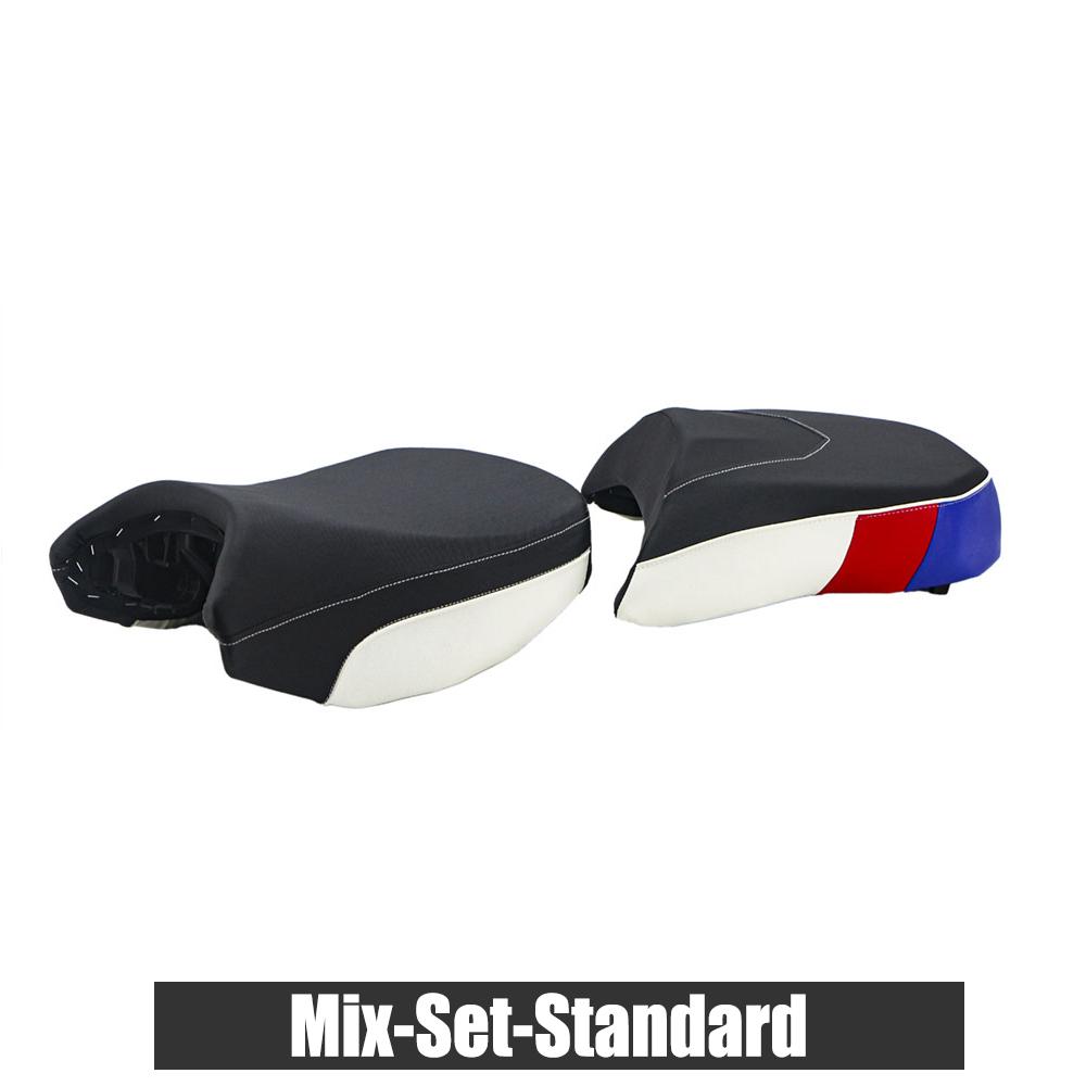 Motorcycle Seat Pillion Cushion For BMW R1200GS ADV LC R1250GS Adventure 2018-2025 Standard and Lower Height Saddle Seat Cover